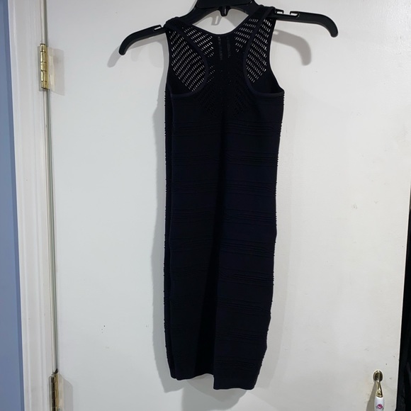 Bat Mitzvah/Sweet 16 Black Mini Bodycon Dress - Picture 3 of 4